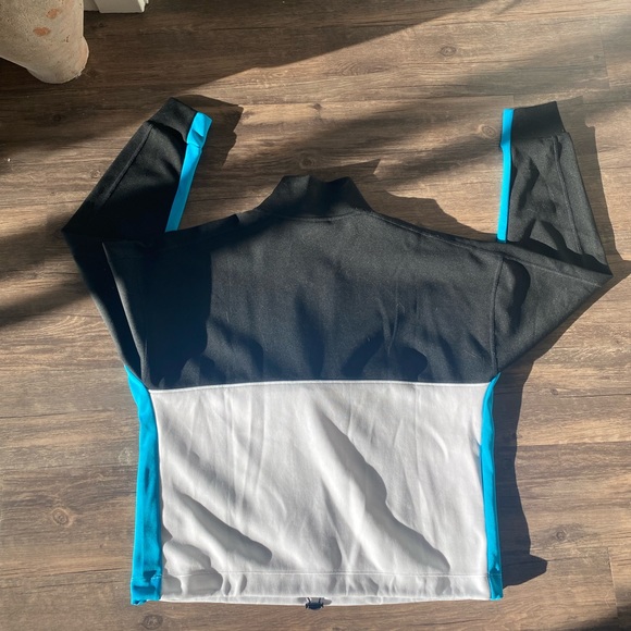 NWOT DNKY pullover 3/4 zip sweatshirt - Picture 4 of 5